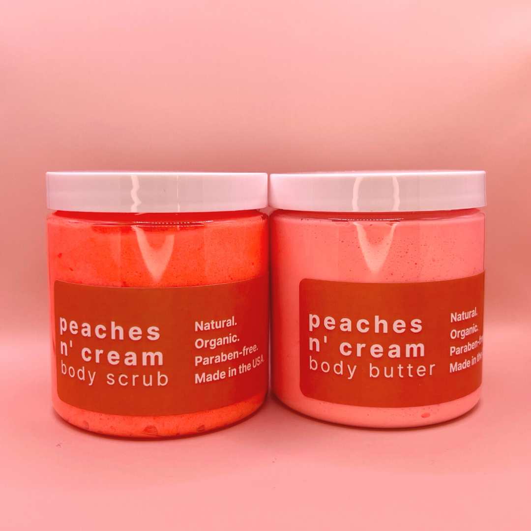 Peaches N Cream Body Scrub